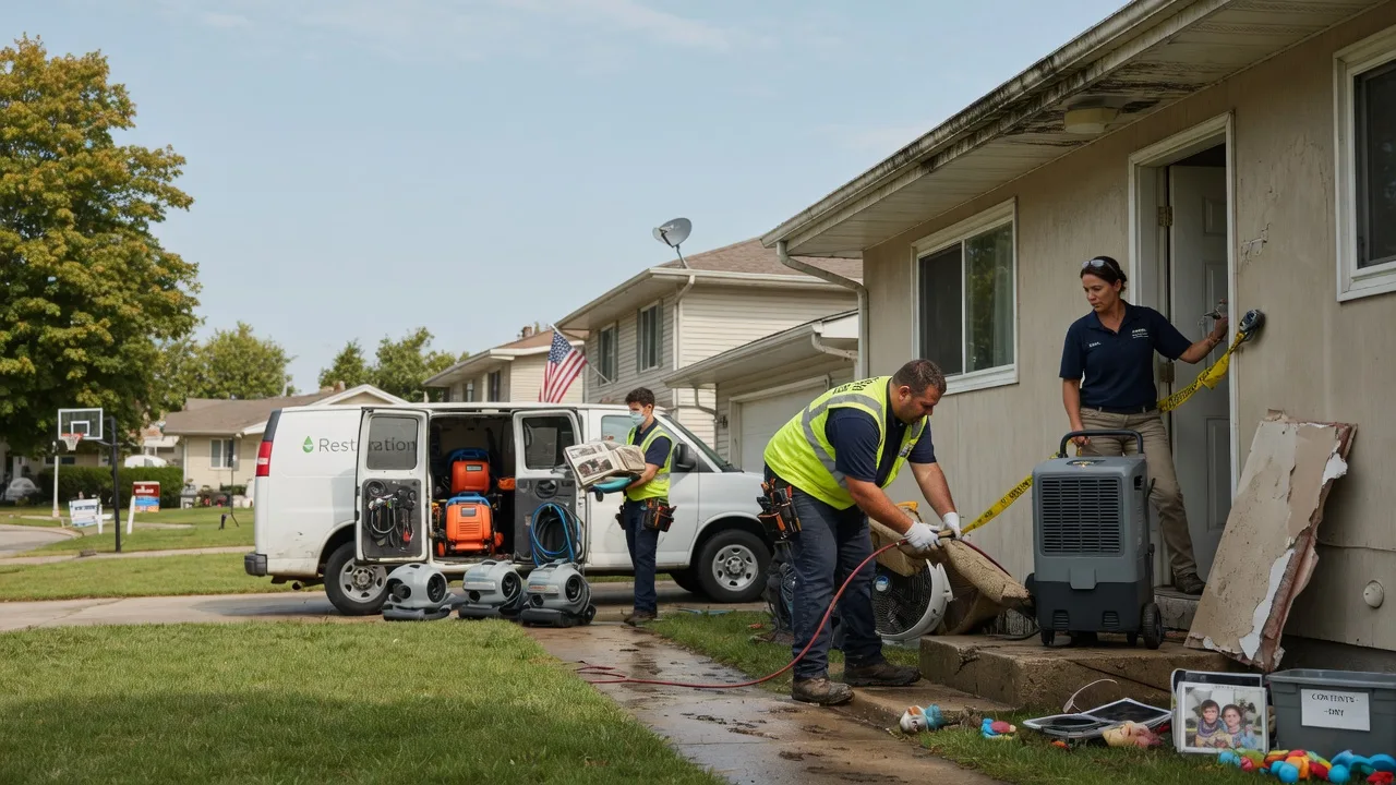 Water Damage Restoration in Hanna City, IL near me